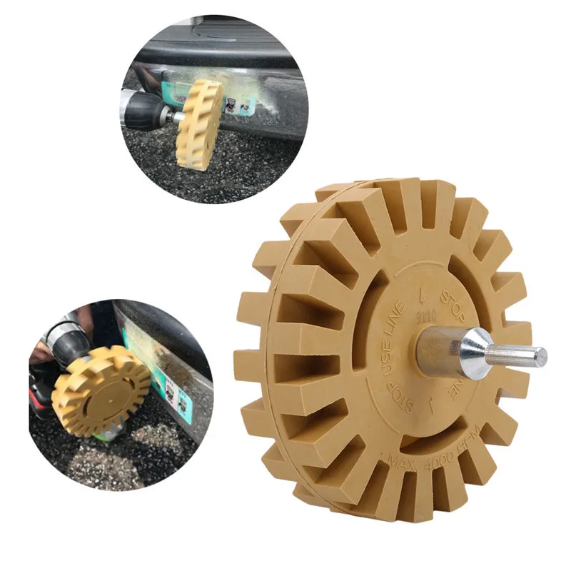 20/25mm Car Pneumatic Rubber Eraser Wheel Pad Rubber Disk Decal Eraser Wheel Car Sticker Remover Paint Cleaner Polish Disc Tool
20/25mm Car Pneumatic Rubber Eraser Wheel Pad Rubber Disk Decal Eraser Wheel Car Sticker Remover Paint Cleaner Polish Disc Tool