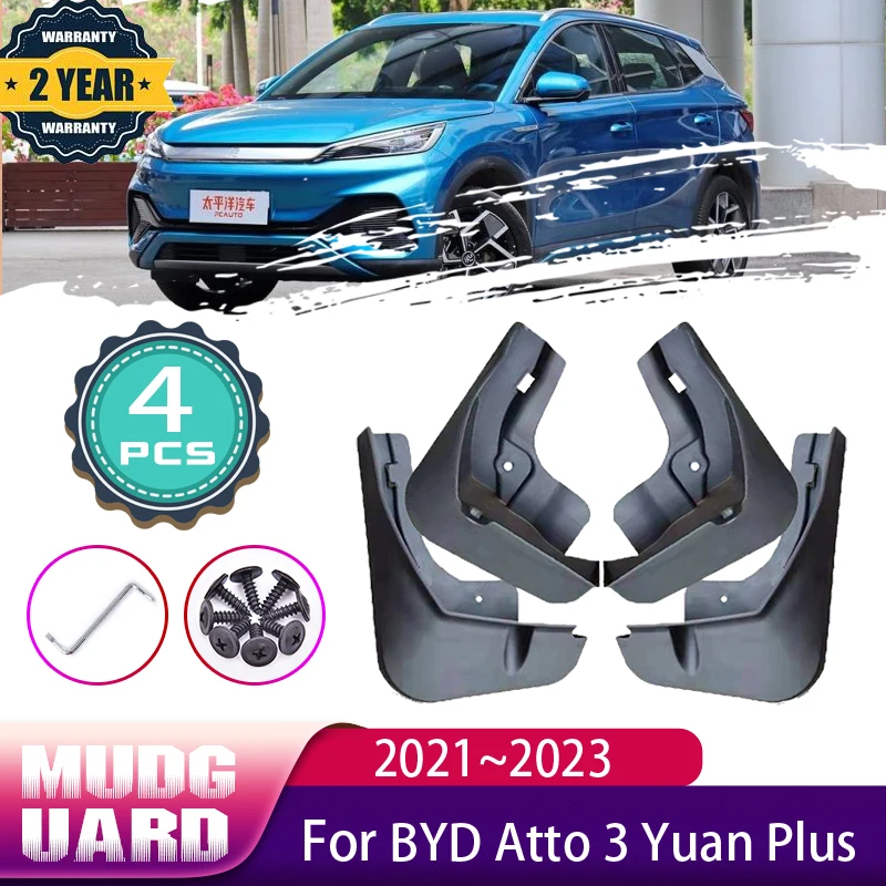Car Mudguards For BYD Atto 3 Yuan Plus EV 2021 2022 2023 Auto Front Rear Mud Splash Guards Mudflap Flaps Fender Car Accessories
Car Mudguards For BYD Atto 3 Yuan Plus EV 2021 2022 2023 Auto Front Rear Mud Splash Guards Mudflap Flaps Fender Car Accessories