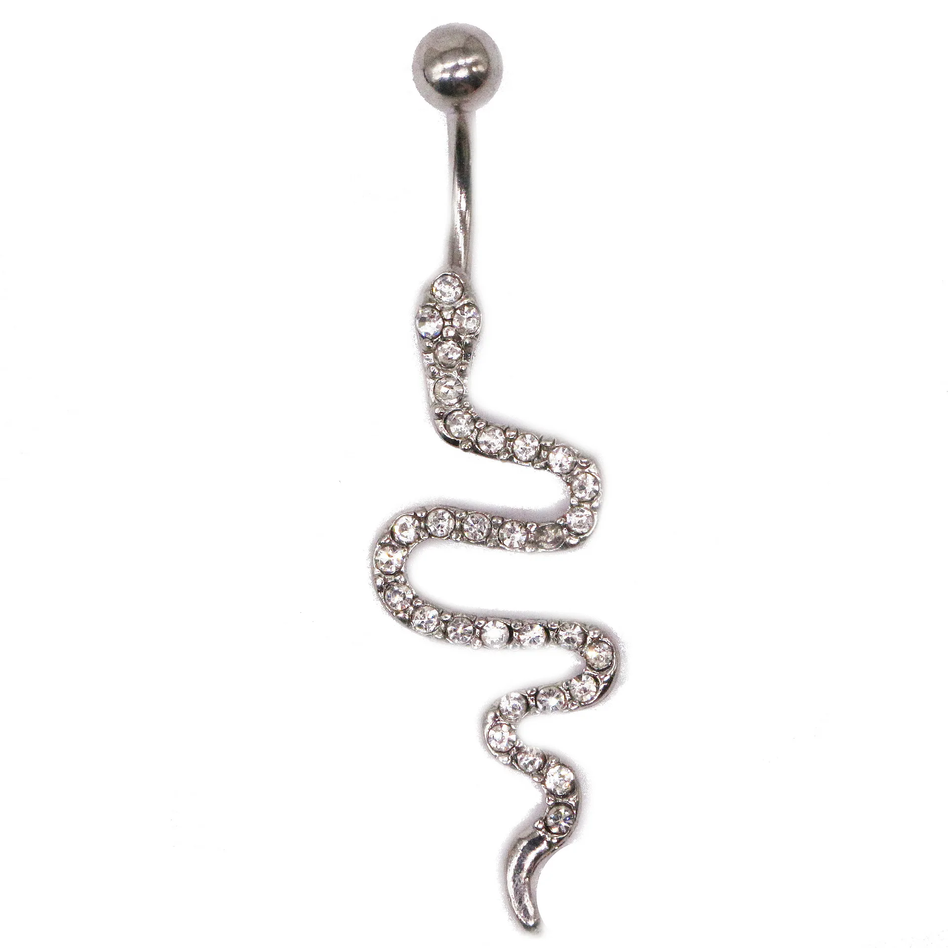 316l Stainless Steel Snake Belly Button Ring Belly Button Button Belly Button Nail Body Piercing Jewelry Dropshipping
316l Stainless Steel Snake Belly Button Ring Belly Button Button Belly Button Nail Body Piercing Jewelry Dropshipping
