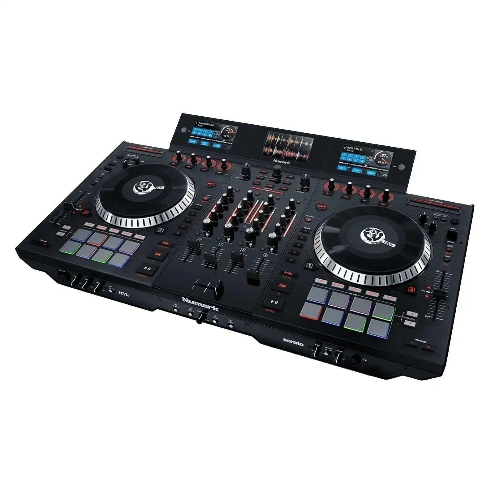 Продажа больших скидок на Numark NS7III 4-канальный моторизованный DJ контроллер и Миксер с экранами
Продажа больших скидок на Numark NS7III 4-канальный моторизованный DJ контроллер и Миксер с экранами