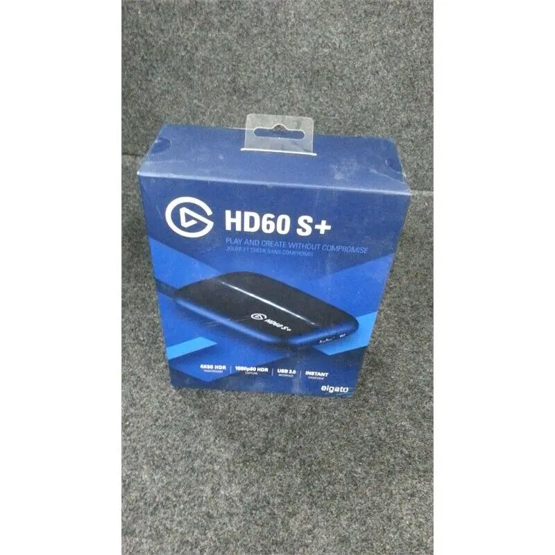 Внешняя карта захвата Elgato HD60 X-поток и запись в 1080p60 HDR10 или 4K30 HDR10 с ультра-низкой задержкой на PS5, PS4/Pro, X
Внешняя карта захвата Elgato HD60 X-поток и запись в 1080p60 HDR10 или 4K30 HDR10 с ультра-низкой задержкой на PS5, PS4/Pro, X
