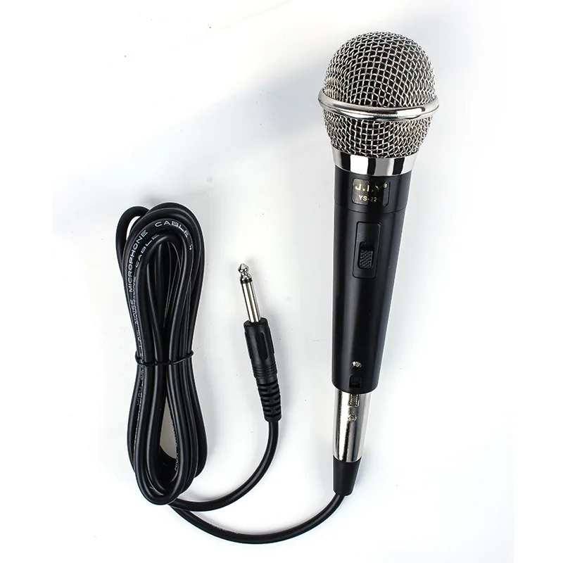 

Professional Wired Dynamic Microphone Vocal Handheld Mic with XLR to 6.35mm Cable for Karaoke Recording