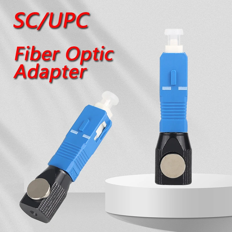 

SC/UPC Round Bare Fiber Adapter PCL Clamp Lab Dedicated Coupler Temporary Splicing Tool Free Shipping