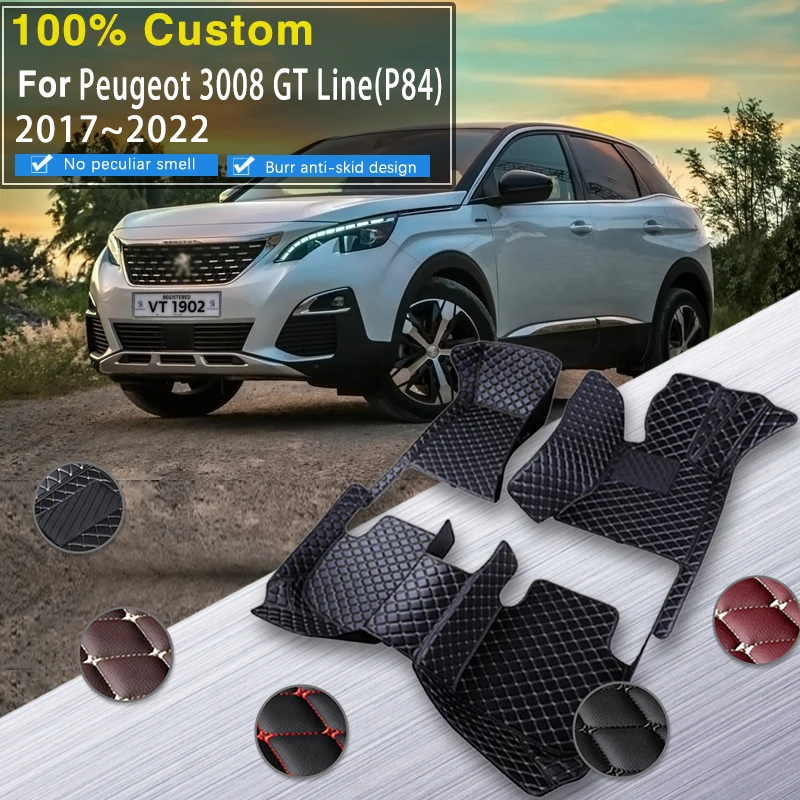 Car Mats Floor For Peugeot 3008 GT Line P84 2017~2022 Anti-dirty Car Mats Accessoire Voiture Floor Mats Floor Car Accessories
Car Mats Floor For Peugeot 3008 GT Line P84 2017~2022 Anti-dirty Car Mats Accessoire Voiture Floor Mats Floor Car Accessories