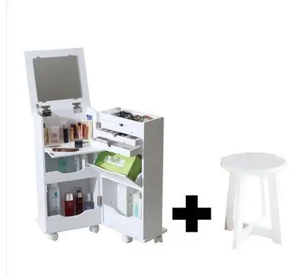 Home Organizer Bedside Table Organizer Makeup Storage Shelf and Display Box Wide Vanity Set with Makeup OranizerStool and Mirror
Home Organizer Bedside Table Organizer Makeup Storage Shelf and Display Box Wide Vanity Set with Makeup OranizerStool and Mirror