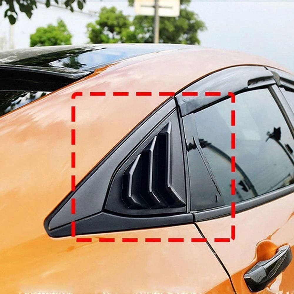 Honda Civic Sedan for FC5 Piano Black car back sun visors side Butterfly Glass Tuyere Louver vent accessories
Honda Civic Sedan for FC5 Piano Black car back sun visors side Butterfly Glass Tuyere Louver vent accessories