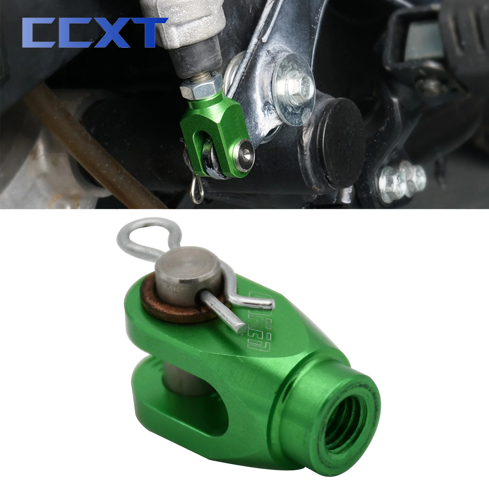 CNC Rear Brake Clevis For Kawasaki KLX125 KLX150 KLX250 D-TRACKER KX80 KX85 KX100 KX125 KX250 Motorcycle Dirt Bike Universal 
CNC Rear Brake Clevis For Kawasaki KLX125 KLX150 KLX250 D-TRACKER KX80 KX85 KX100 KX125 KX250 Motorcycle Dirt Bike Universal
