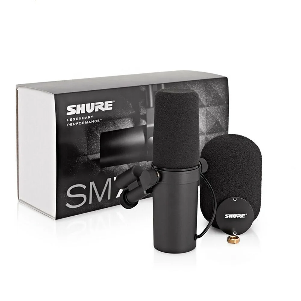 

Лучшая сделка купи 5 получи 3 бесплатно Новинка Shure SM7B Профессиональный кардиоидный динамический студийный вокальный микрофон