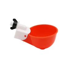 5 Pcs Automatic Chicken Drinker Bowl Duck Plastic Drinking Cup Chicken Feeder Bird Water Dispenser Poultry Water Supply Device