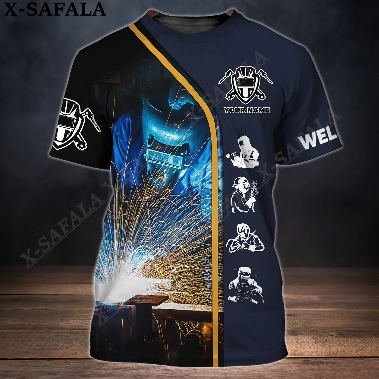 Персонализированные мужские футболки с 3D-принтом сварочного аппарата, футболки с коротким рукавом, Повседневные Дышащие Спортивные костюмы из молочного волокна
Персонализированные мужские футболки с 3D-принтом сварочного аппарата, футболки с коротким рукавом, Повседневные Дышащие Спортивные костюмы из молочного волокна