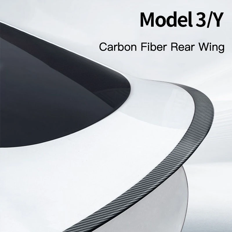Carbon Fiber Rear Wing Suitable For Tesla Model 3/Y High-Performance Surround Modified Decorative Accessories
Carbon Fiber Rear Wing Suitable For Tesla Model 3/Y High-Performance Surround Modified Decorative Accessories
