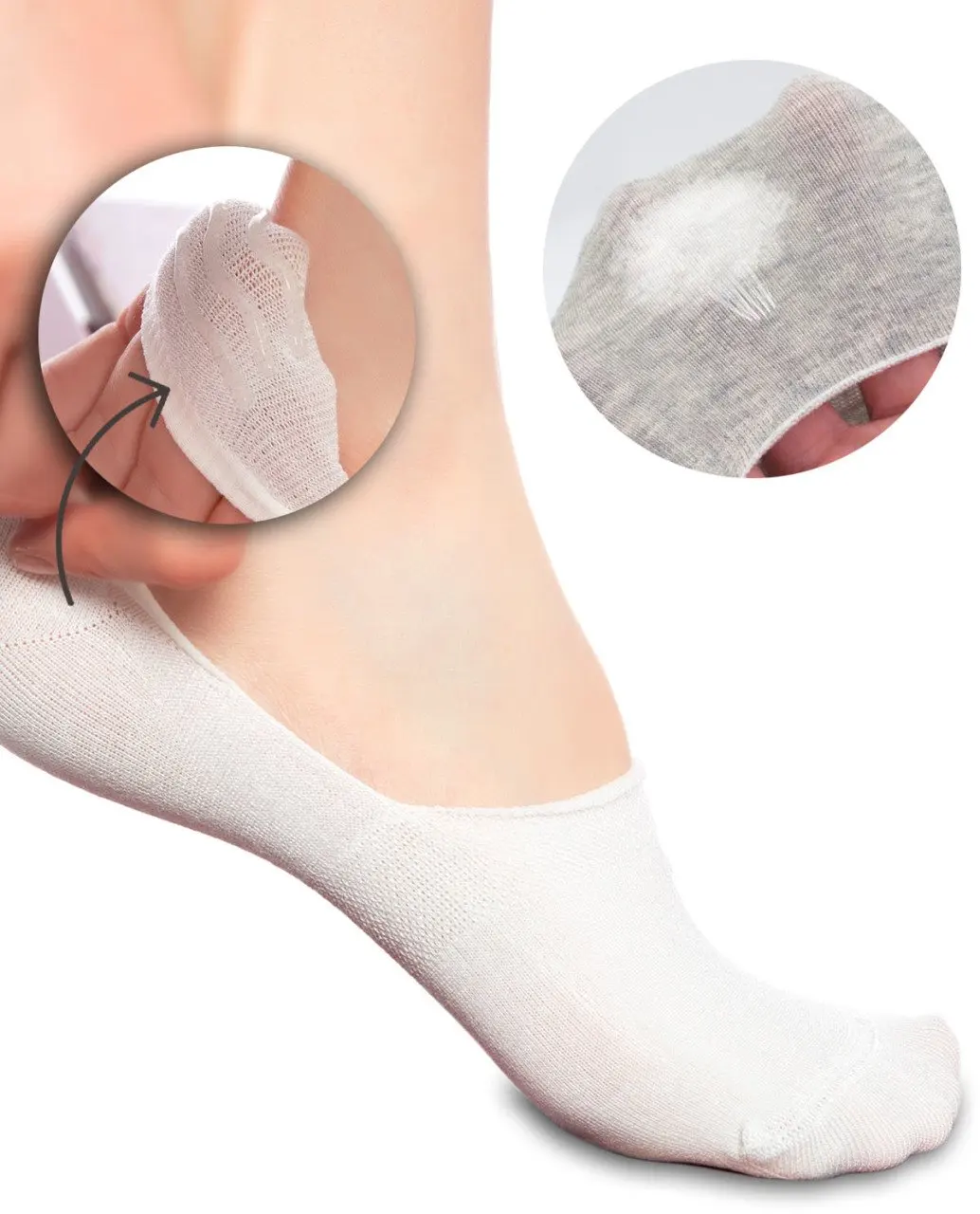 7 PCS White Bamboo Women's Non-Slip Ballet Socks - 36/40 - Does Not Sweat Quality Non-slip Ballerina
7 PCS White Bamboo Women's Non-Slip Ballet Socks - 36/40 - Does Not Sweat Quality Non-slip Ballerina