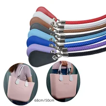 2023 Obag braid Rope Handle strap belt for O Bag Tote Bag Detachable PU leather Womens Bag Accessories