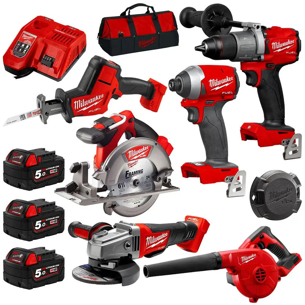 December Sales For Brand New Milwaukees 2695-15 M18 18V Lithium-Ion Cordless Combo Tool Kits
December Sales For Brand New Milwaukees 2695-15 M18 18V Lithium-Ion Cordless Combo Tool Kits