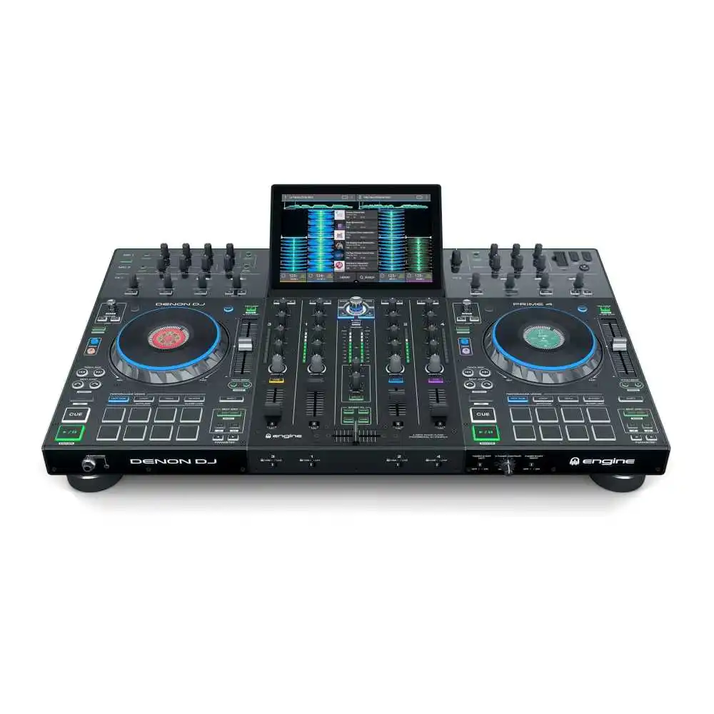 BJ HOT SALES Denon Prime 4 DJ System 4 Deck Standalone | DJ Headphones | 32GB Flash Drive
BJ HOT SALES Denon Prime 4 DJ System 4 Deck Standalone | DJ Headphones | 32GB Flash Drive