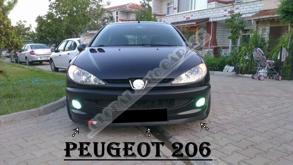For Peugeot 206 Front Bumper Attachment Lip 2001-2010 Black Splitter Diffuser Universal Spoiler Bumper 
For Peugeot 206 Front Bumper Attachment Lip 2001-2010 Black Splitter Diffuser Universal Spoiler Bumper