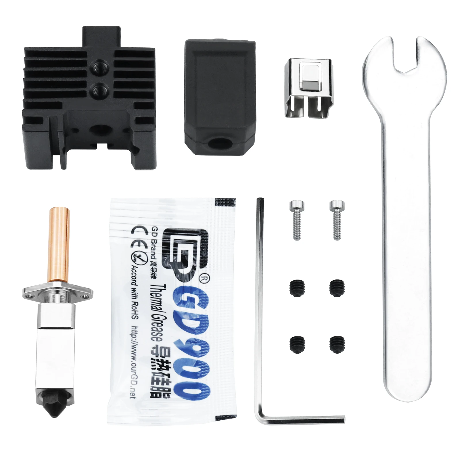 p1p Upgrade For Bambu Lab P1P P1S Hotend Bi Metal Heatbreak Lab x1 Hotend P1P Thermistor CHT Nozzle For Bambu Hot End X1 Carbon
p1p Upgrade For Bambu Lab P1P P1S Hotend Bi Metal Heatbreak Lab x1 Hotend P1P Thermistor CHT Nozzle For Bambu Hot End X1 Carbon