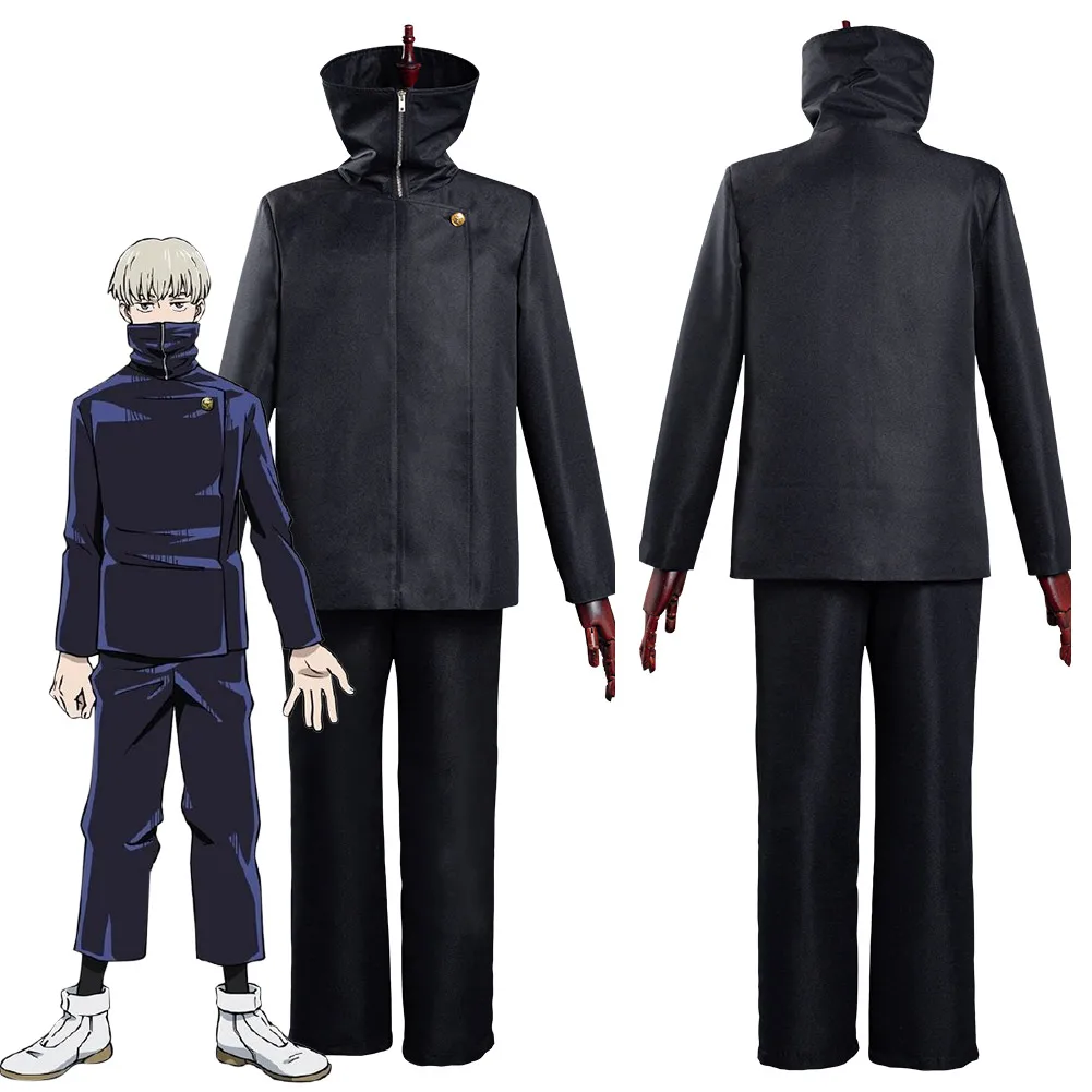 Anime Jujutsu Kaisen Toge Inumaki Cosplay Costume School Black Uniform Halloween Carnival Party Clothes For Male Role Play
Anime Jujutsu Kaisen Toge Inumaki Cosplay Costume School Black Uniform Halloween Carnival Party Clothes For Male Role Play