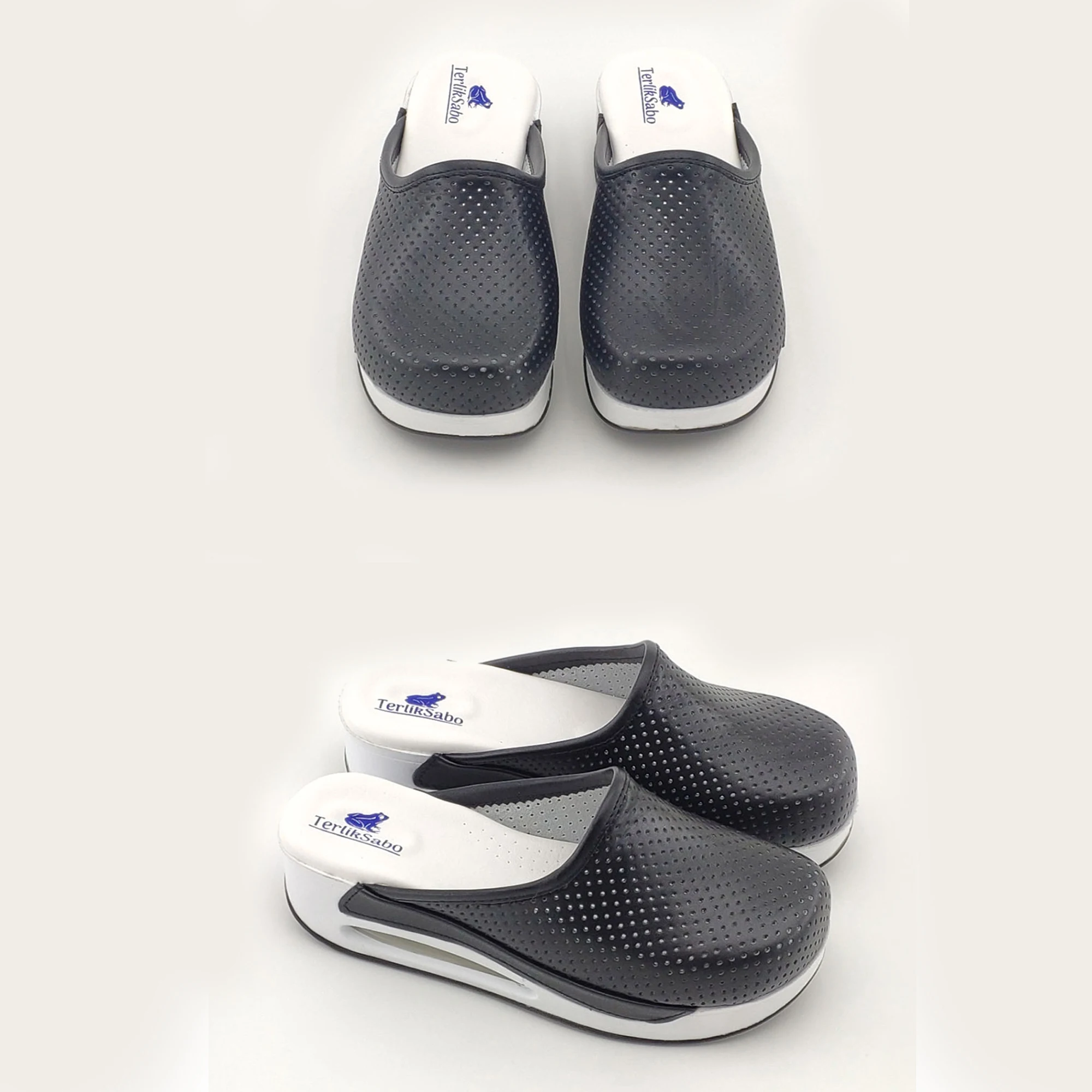 Black Themed, Cool Air Sabo Non-Slip Sole Unisex Nurse Dentist Doctor Men Women Hospital Garden House İndoor Outdoor slippers
Black Themed, Cool Air Sabo Non-Slip Sole Unisex Nurse Dentist Doctor Men Women Hospital Garden House İndoor Outdoor slippers