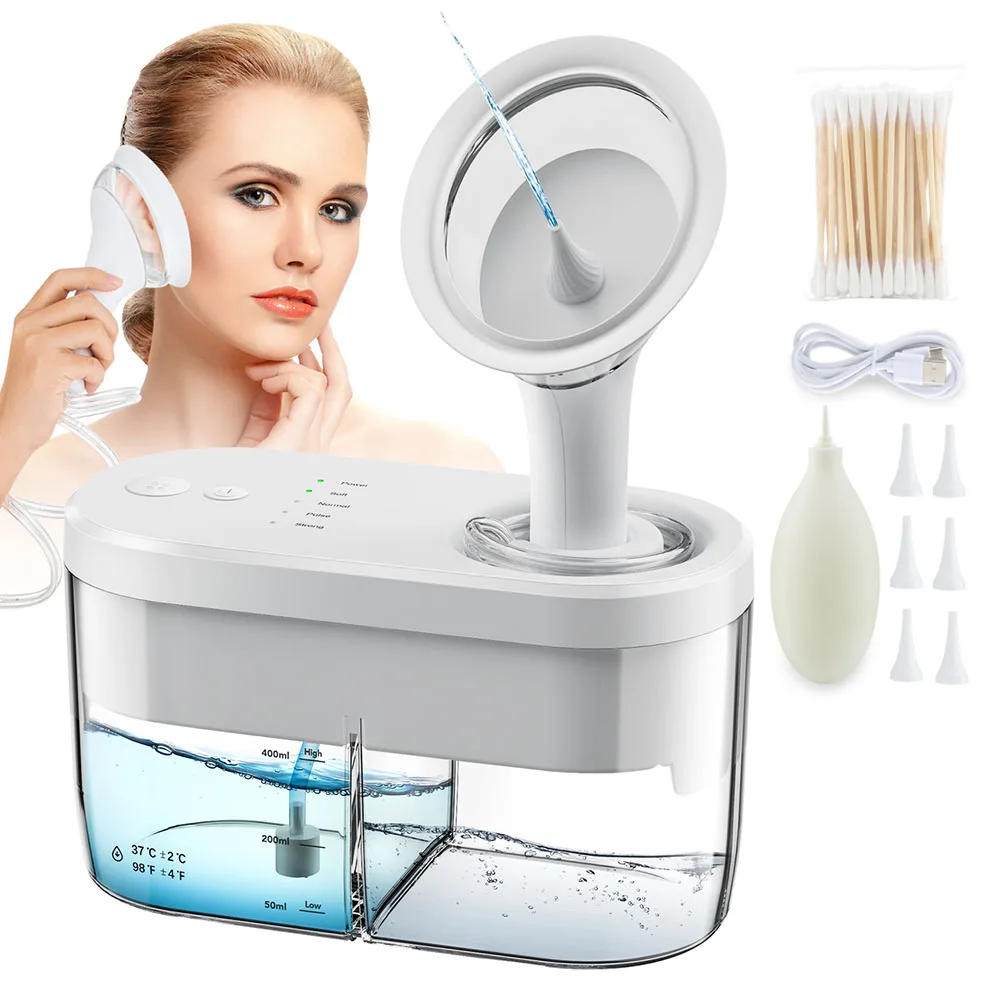 Electric Ear Washer Earwax Water Cleaner Ear Wax Removal Irrigator Soft Safety Ear Infection Cleansing Kit for Adults Kids Care
Electric Ear Washer Earwax Water Cleaner Ear Wax Removal Irrigator Soft Safety Ear Infection Cleansing Kit for Adults Kids Care