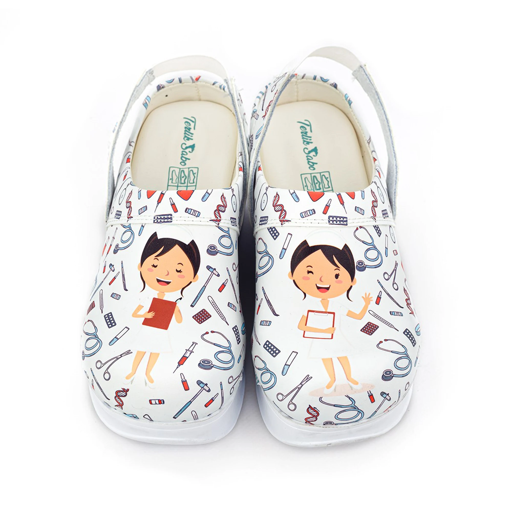 Nurse Themed Sabo Non-Slip Sole Unisex Nurse Dentist Doctor Women Hospital Garden House İndoor Outdoor Slippers Clogs
Nurse Themed Sabo Non-Slip Sole Unisex Nurse Dentist Doctor Women Hospital Garden House İndoor Outdoor Slippers Clogs