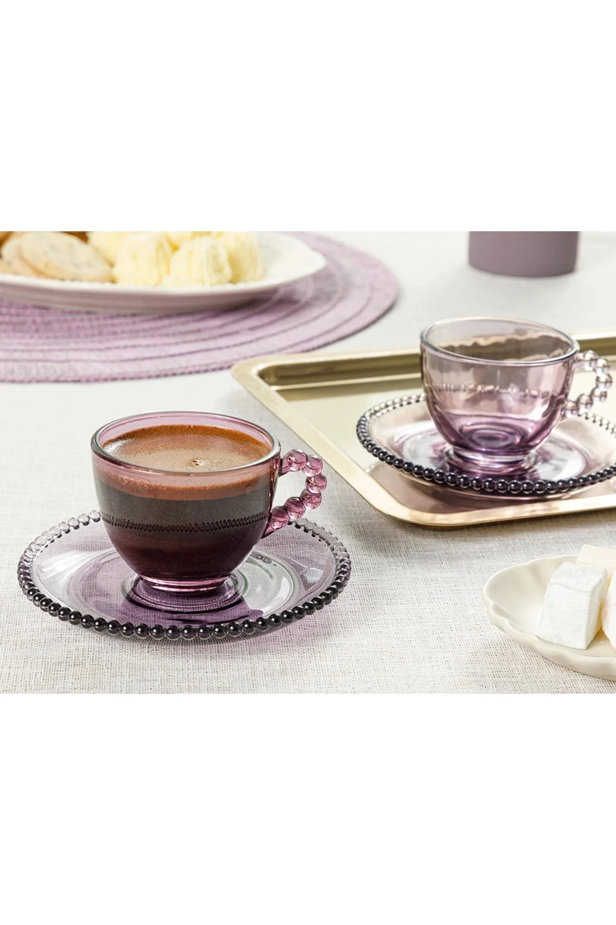 Balloon Glass Set of 2 Coffee Cups 90 ml Purple.Figure: Balloon Color: Purple Size: 90 ml Collection/Theme: Timeless GlassFabric
Balloon Glass Set of 2 Coffee Cups 90 ml Purple.Figure: Balloon Color: Purple Size: 90 ml Collection/Theme: Timeless GlassFabric