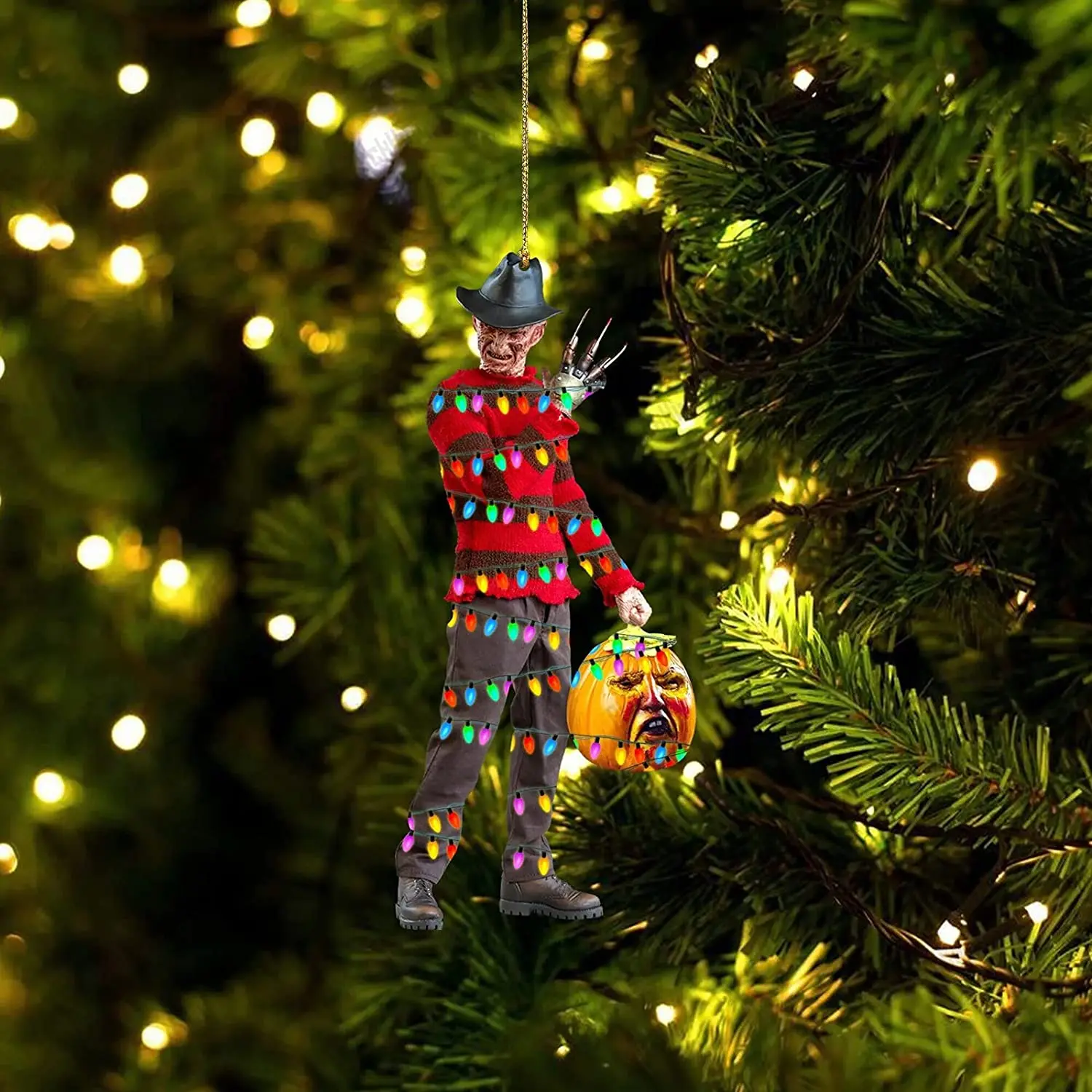 Creative Pendant Craft Collection Halloween and Christmas Tree Decor Horror Movie Flat Haning Ornament for Car Rear View Mirror
Creative Pendant Craft Collection Halloween and Christmas Tree Decor Horror Movie Flat Haning Ornament for Car Rear View Mirror