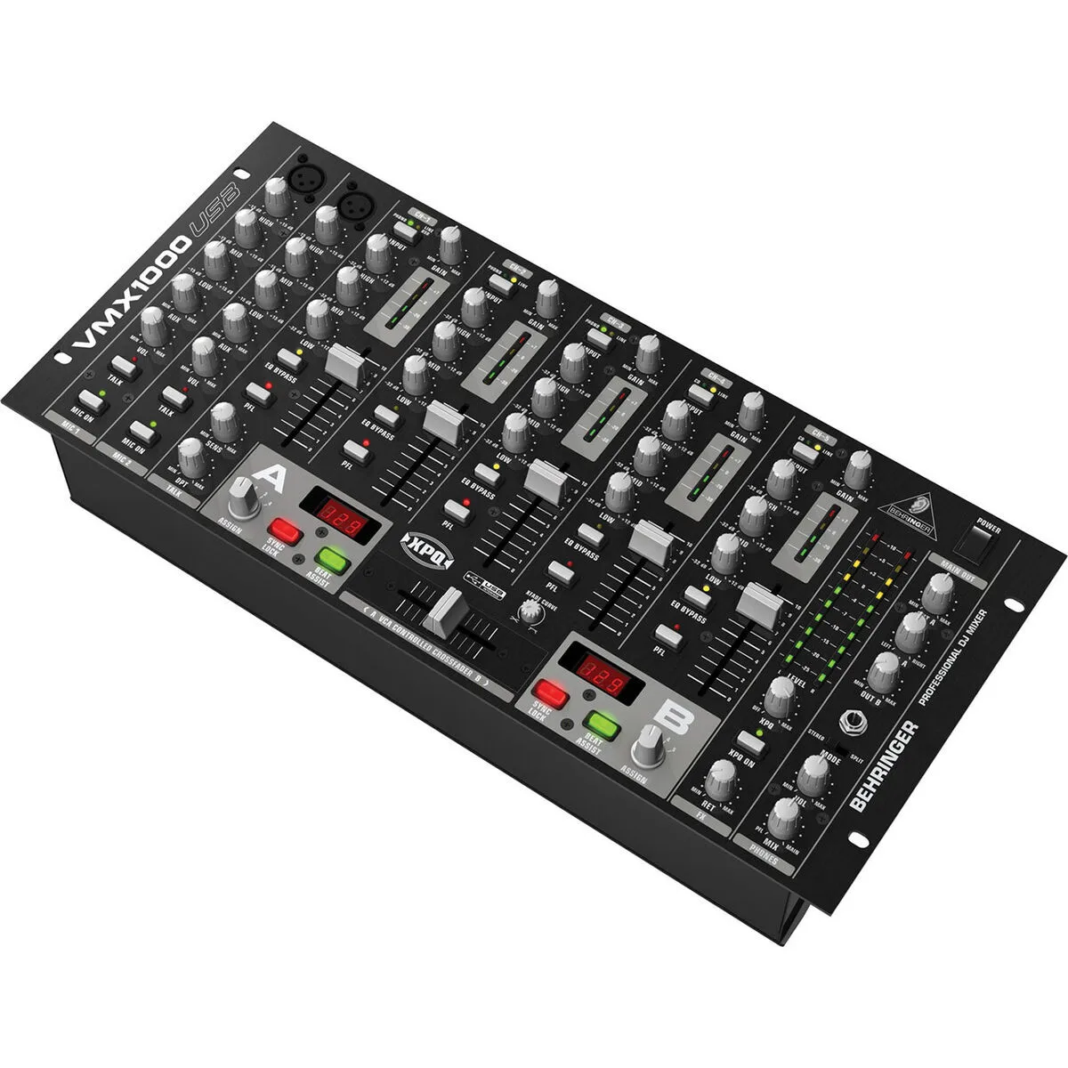 

Summer Discount Sales Behringer Pro Mixer VMX1000USB 5-channel DJ Mixer