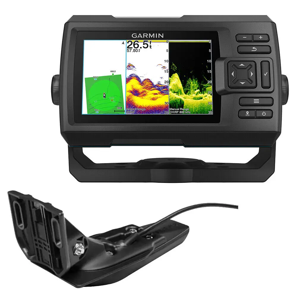 

Garmin STRIKER Vivid 5cv Fish Finder GPS Combo with GT20-TM Sensor