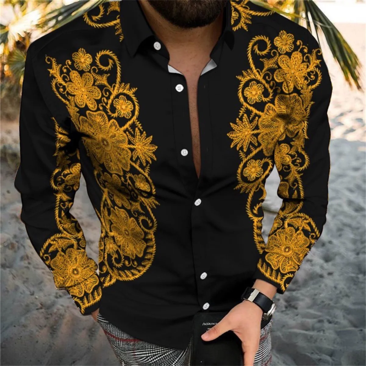 Spring Autumn 2022 New Men's Vintage Striped Shirts Fashion Casual Luxury Shirts Short Sleeve Hawaiian Shirts for Men Blusas Cam
Spring Autumn 2022 New Men's Vintage Striped Shirts Fashion Casual Luxury Shirts Short Sleeve Hawaiian Shirts for Men Blusas Cam