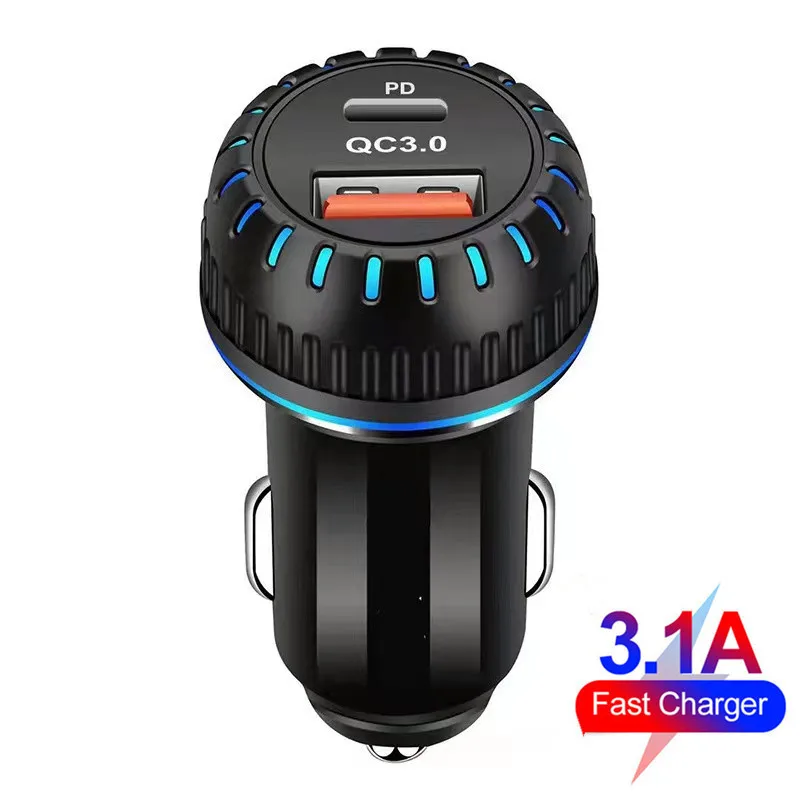 20 PCS USB+PD Port 3.1A Fast Charging Auto Charger QC 3.0 A+C Car Charger For Mobile Phone
20 PCS USB+PD Port 3.1A Fast Charging Auto Charger QC 3.0 A+C Car Charger For Mobile Phone