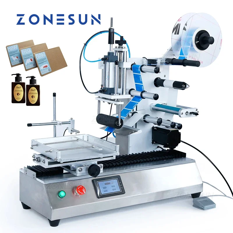Настольный полуавтоматический этикеточный станок ZONESUN с плоской поверхностью, стикер, упаковочная машина
Настольный полуавтоматический этикеточный станок ZONESUN с плоской поверхностью, стикер, упаковочная машина