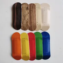 미니 나무 스케이트보드용 전문 지판 데크, 5 층 캐나다 메이플 우드, 97*34mm