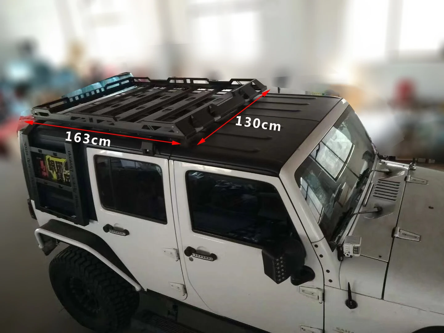 

Штормовой багажник SXMA, багажник на крышу, багажник для груза на крыше, стальной багажник для Jeep Wrangler JK 2007-2017, 4 двери J376