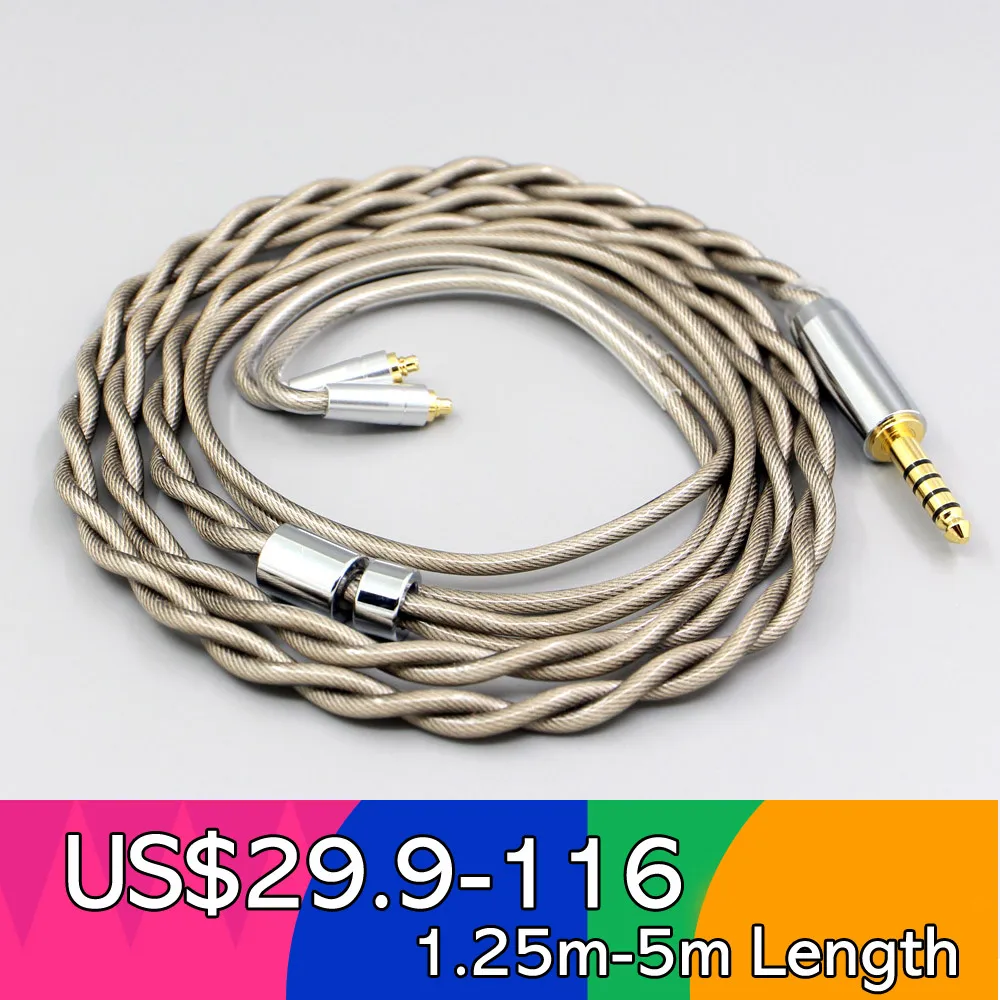 Кабель для наушников типа 6 756 core 7n Litz OCC с посеребренным покрытием для AKG N5005 N30 N40 MMCX LN007850
Кабель для наушников типа 6 756 core 7n Litz OCC с посеребренным покрытием для AKG N5005 N30 N40 MMCX LN007850