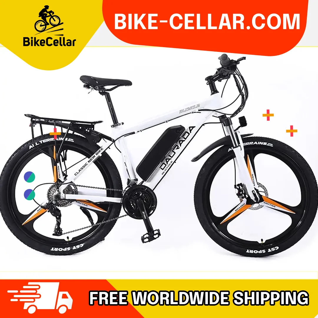 1000W Motor 90KM Electric Mountain Bike 48V 12.8Ah Electric Bike Snowmobile 26 Inch Tires Ebike Electric Bicycle
1000W Motor 90KM Electric Mountain Bike 48V 12.8Ah Electric Bike Snowmobile 26 Inch Tires Ebike Electric Bicycle