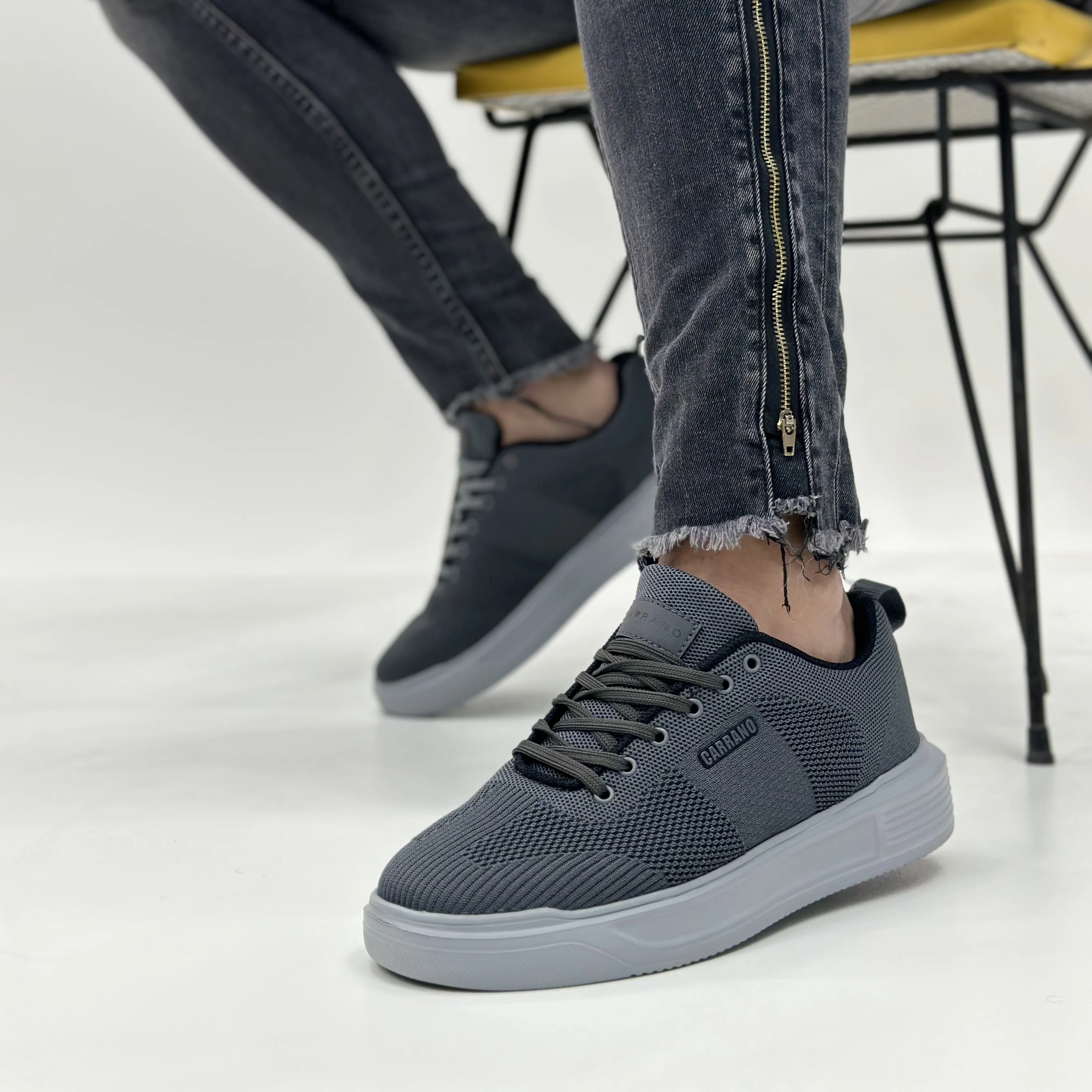 High Sole Sports Knitwear Street 2023 New Season Shoes Men's Work Lace-Up Casual Sneakers- CR777
High Sole Sports Knitwear Street 2023 New Season Shoes Men's Work Lace-Up Casual Sneakers- CR777