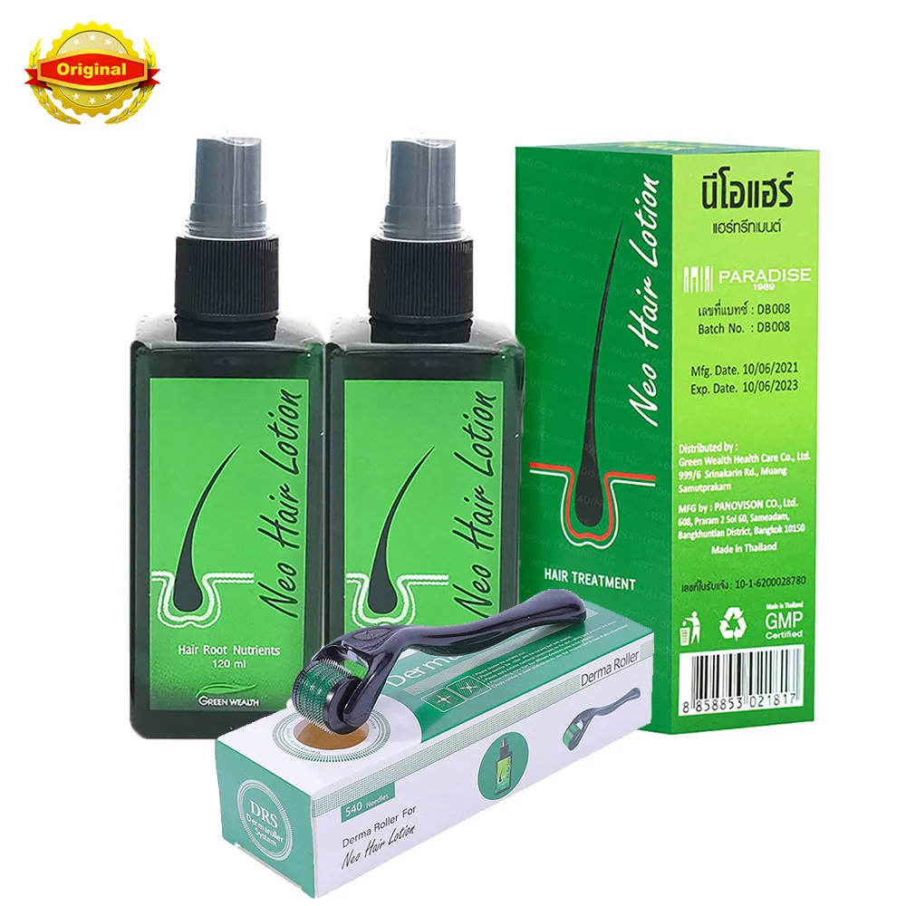 2pcs Paradise Neo Hair Lotion 120ml Growth Sprays For Hair Natural Treatment Nutrients Anti-Loss Beard Grow Oil Made in Thailand
2pcs Paradise Neo Hair Lotion 120ml Growth Sprays For Hair Natural Treatment Nutrients Anti-Loss Beard Grow Oil Made in Thailand