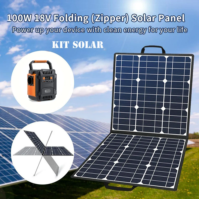 Flashfish 18V 100W Solar Panel Generator Kit,48000mAh 200W Portable Power Station,Emergency Supply Lighting For Outdoor Camping
Flashfish 18V 100W Solar Panel Generator Kit,48000mAh 200W Portable Power Station,Emergency Supply Lighting For Outdoor Camping