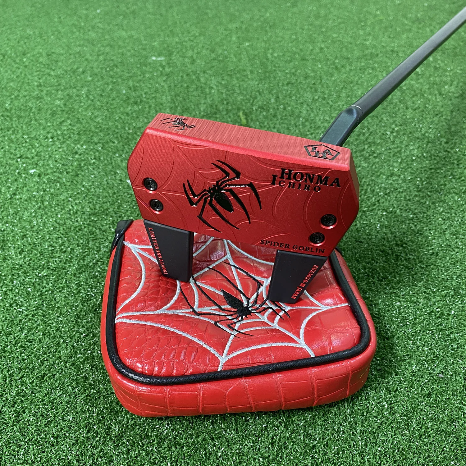 

2022new Putters iginal Ichiro golf clubs Honma G-IV Spider Goblin Limited Edition Golf Putters CNC Fine Milled Black Steel Shaft