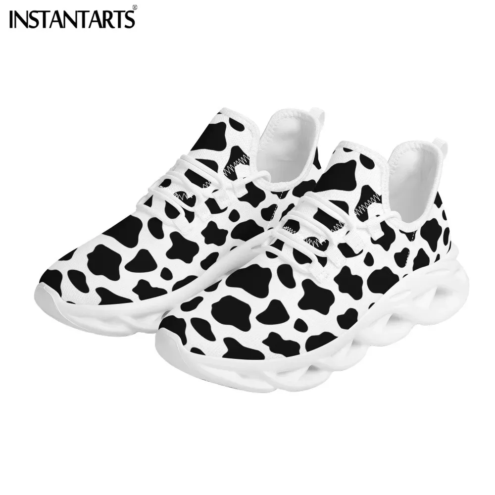 INSTANTARTS Women Mesh Knit Sneakers Cow Pattern Lovely Fashion Leisure Running Shoes for Teen Girls Females Footwear Breathable
INSTANTARTS Women Mesh Knit Sneakers Cow Pattern Lovely Fashion Leisure Running Shoes for Teen Girls Females Footwear Breathable