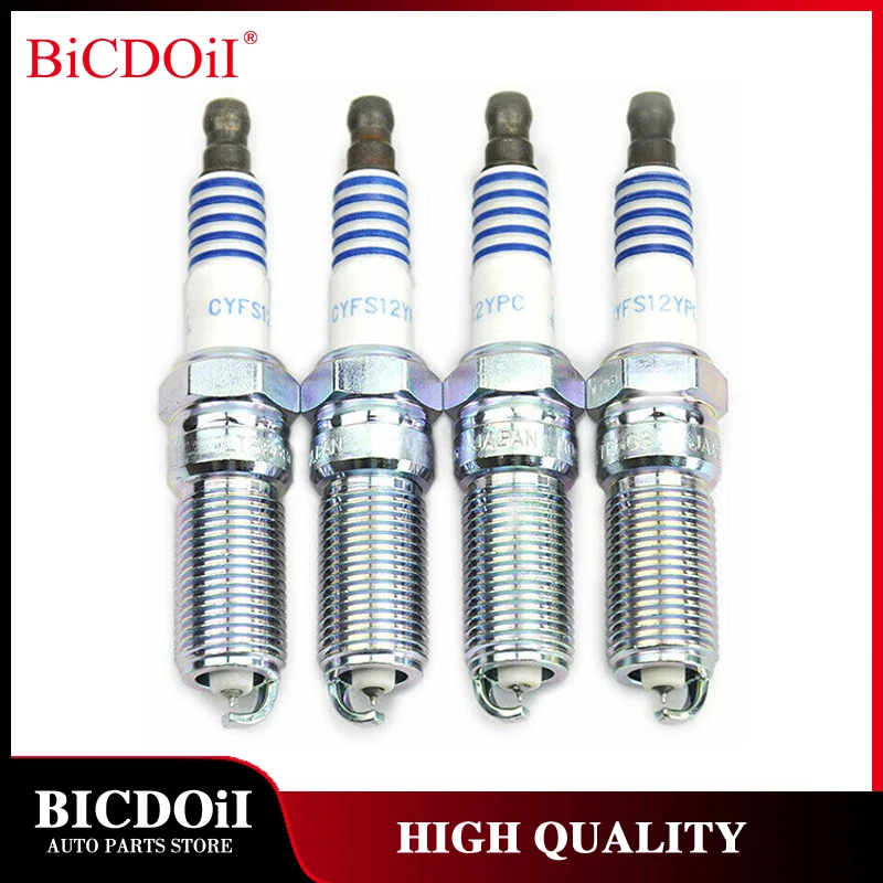 

4-6Pcs LR025605 ILTR6G8G CYFS12YPC Iridium Spark Plug For Land Rover ITV22 Discovery Sport LR2 Range Rover Evoque 9A6G-12405-AA