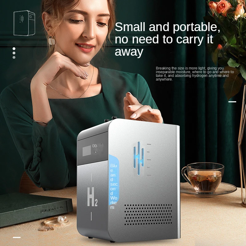 SPE/PEM 99.99% Portable High Concentration Hydrogen Generator Water Machines Small Hydrogen Absorption Machine Can Drinking
SPE/PEM 99.99% Portable High Concentration Hydrogen Generator Water Machines Small Hydrogen Absorption Machine Can Drinking