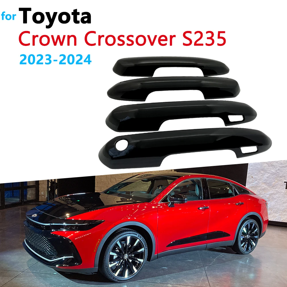 Глянцевая черная углеродная крышка дверной ручки для Toyota Crown кроссовера S235 2023 2024, автомобильный внешний Стайлинг, автомобильные аксессуары, наклейки
Глянцевая черная углеродная крышка дверной ручки для Toyota Crown кроссовера S235 2023 2024, автомобильный внешний Стайлинг, автомобильные аксессуары, наклейки