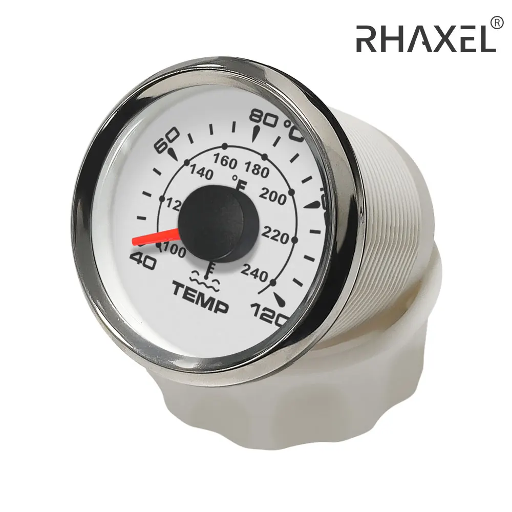 RHAXEL 52mm Universal Water Temp Temperature Gauge Meter with 8 Colors Backlight 12V24V for Auto Boat Car Truck
RHAXEL 52mm Universal Water Temp Temperature Gauge Meter with 8 Colors Backlight 12V24V for Auto Boat Car Truck