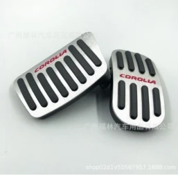 Для Toyota Corolla 12th E210 2019 ~ 2024 2020 аксессуары для салона автомобиля автомобильные ножки топлива акселератор тормозные педали накладка нескользящая
Для Toyota Corolla 12th E210 2019 ~ 2024 2020 аксессуары для салона автомобиля автомобильные ножки топлива акселератор тормозные педали накладка нескользящая