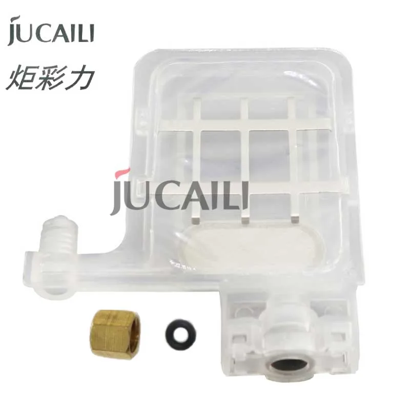Jucaili 10pcs DX5 Big ink damper for EPSON DX4 DX5 xp600 head for Allwin Xuli printer ink dumper with connector Transparent
Jucaili 10pcs DX5 Big ink damper for EPSON DX4 DX5 xp600 head for Allwin Xuli printer ink dumper with connector Transparent
