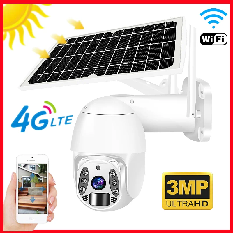 VESAFE Q6 3MP 4G Sim-карта Wi-Fi камера с солнечной панелью Беспроводная 360 градусов PTZ наружная Водонепроницаемая камера с долгим сроком службы супер ...
VESAFE Q6 3MP 4G Sim-карта Wi-Fi камера с солнечной панелью Беспроводная 360 градусов PTZ наружная Водонепроницаемая камера с долгим сроком службы супер ...