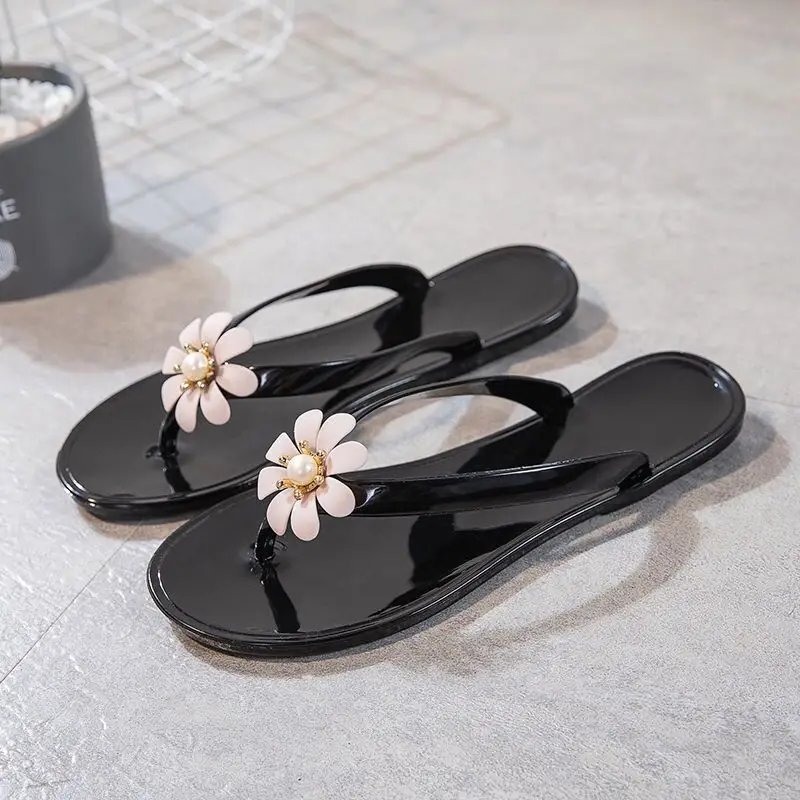 Women Flip Flops Flowers Casual Flower Slippers Ladies Slip On Flat Shoes Female Fashion Non Slip Slides Beach Sandals New
Women Flip Flops Flowers Casual Flower Slippers Ladies Slip On Flat Shoes Female Fashion Non Slip Slides Beach Sandals New