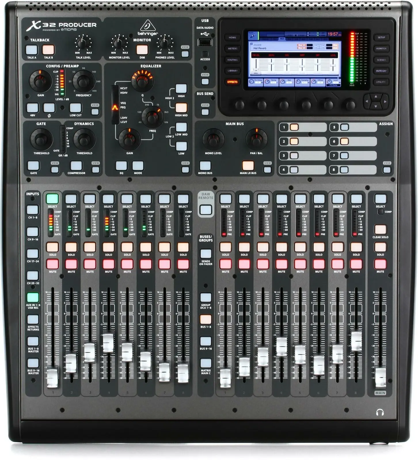 Продажи в конце года, 40-канальный цифровой Миксер от производителя Behringer X32
Продажи в конце года, 40-канальный цифровой Миксер от производителя Behringer X32